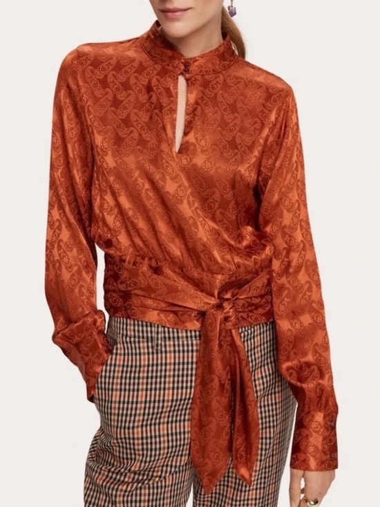 Scotch & Soda Tops - NWT Scotch & Soda Maison Scotch Starwatcher blouse
